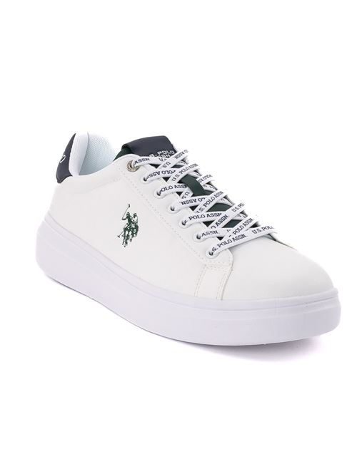 U.S. POLO Assn. Sneakers in ecopelle U.S. POLO | CODY001CWHI-DBL14